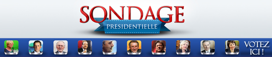 Sondage Présidentielle 2012